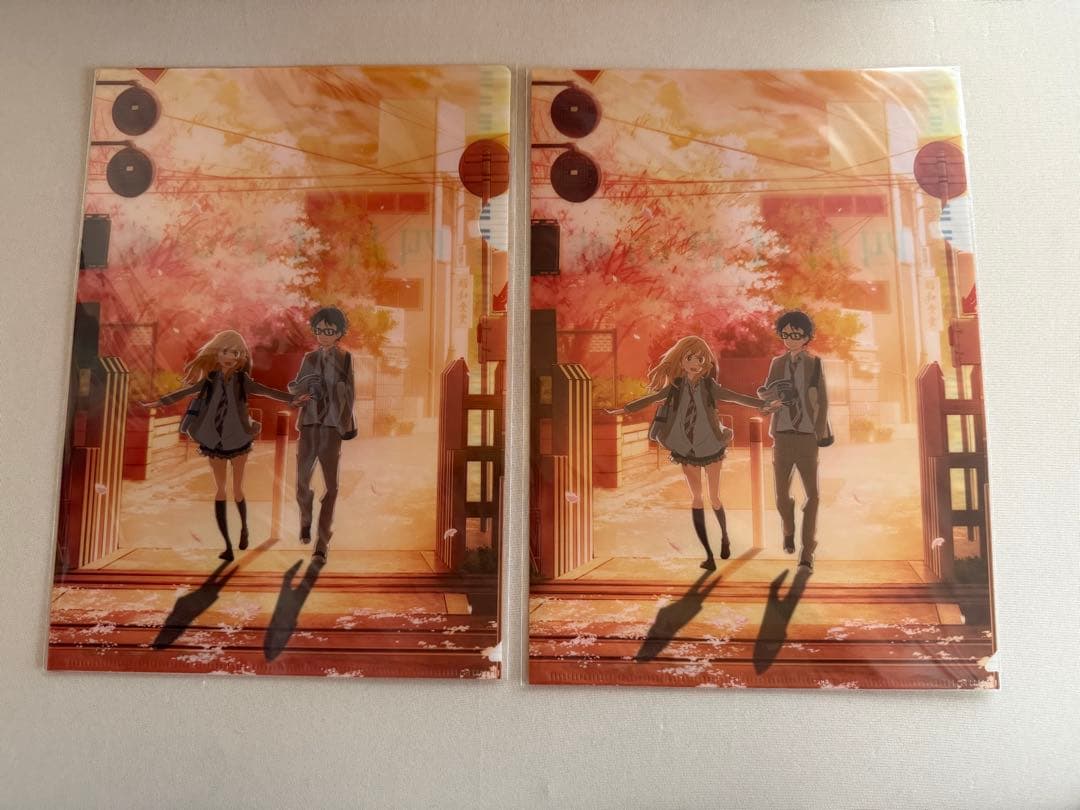 四月は君の嘘　クリアファイルセット