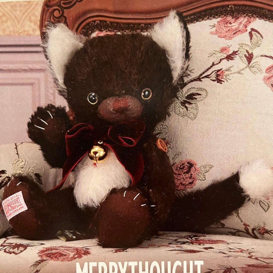 希少　新品　未使用　200体限定　こまめチーキー　メリーソート　テディベア　黒猫