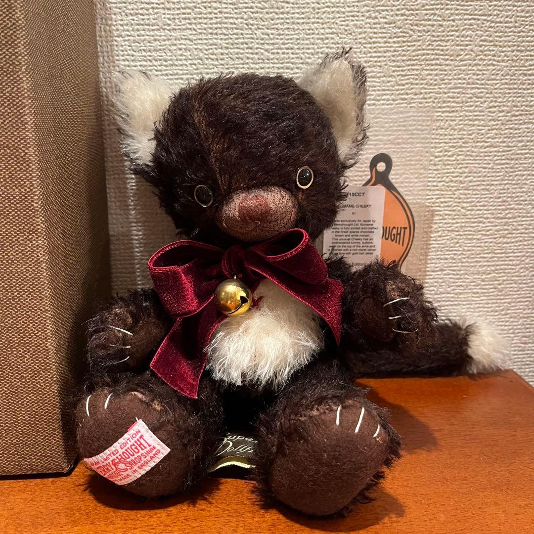 希少　新品　未使用　200体限定　こまめチーキー　メリーソート　テディベア　黒猫