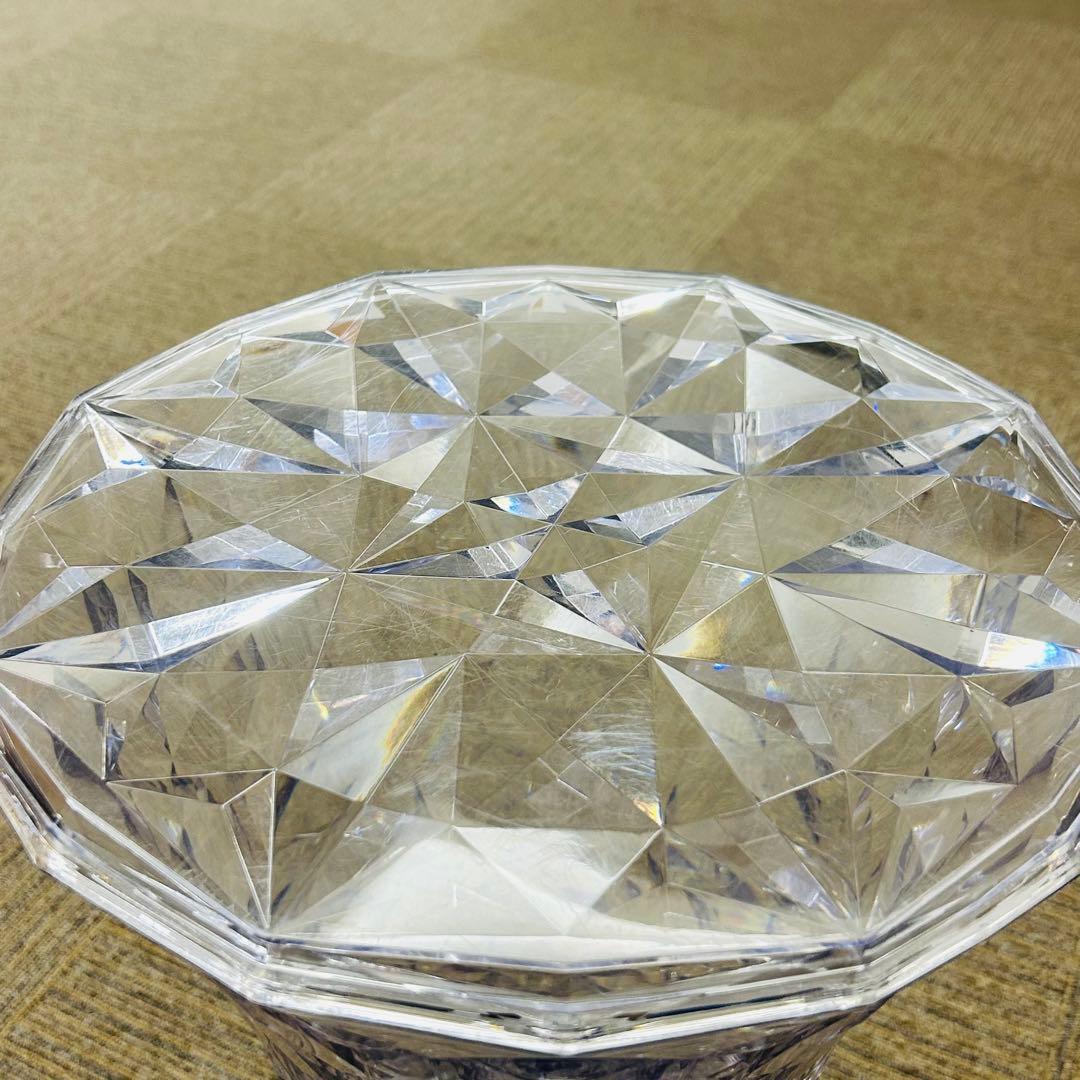 【良好】Kartell カルテル STONE ストーン スツール クリスタル②