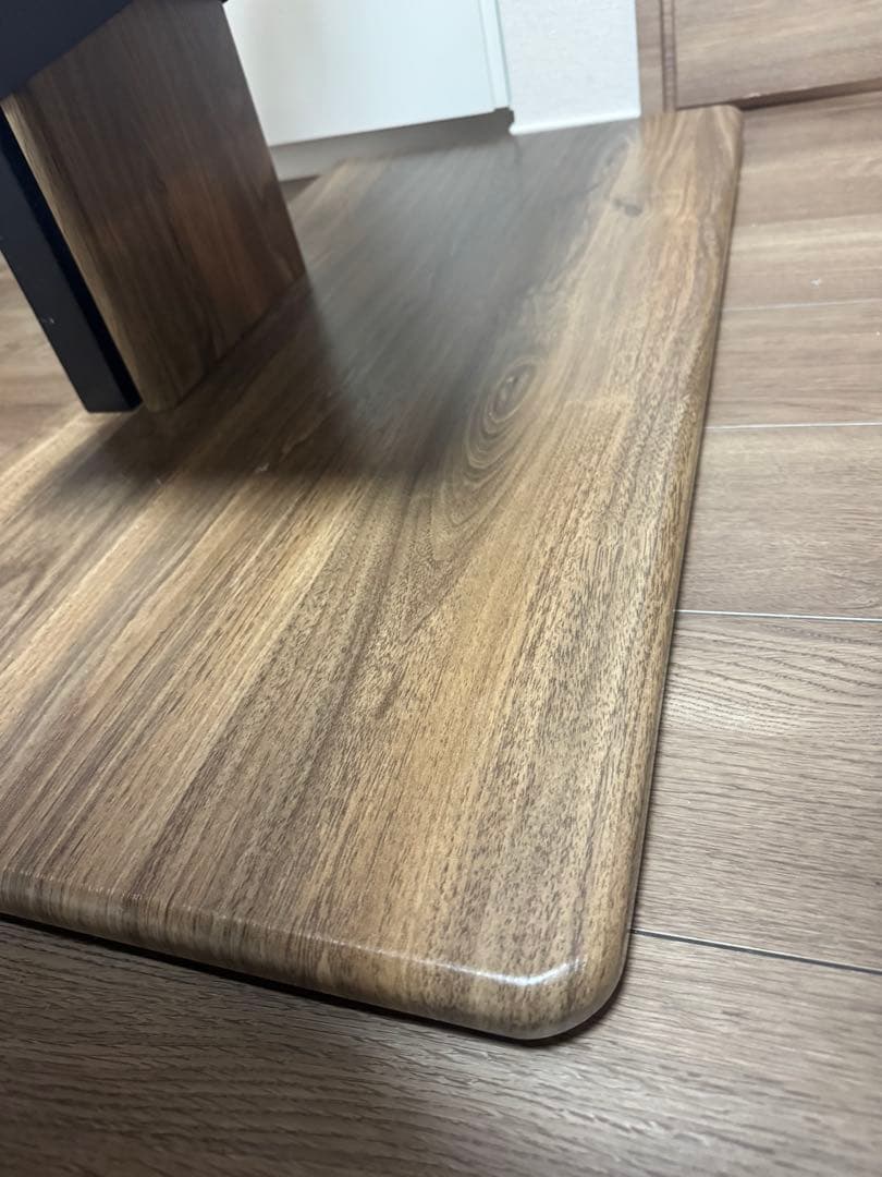 テレビスタンド、キャスター付き、組み立て済み