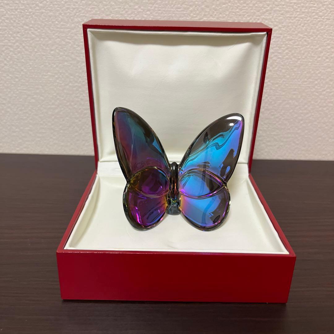 バカラ　ラッキーバタフライ　スカラベブルー