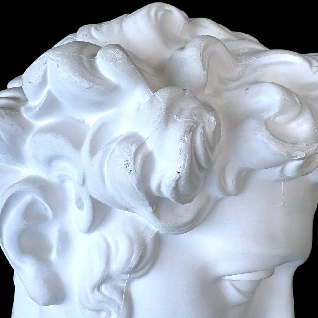 ジュリアーノ・デ・メディチ胸像（ミケランジェロ作）石膏像 美術品 インテリア