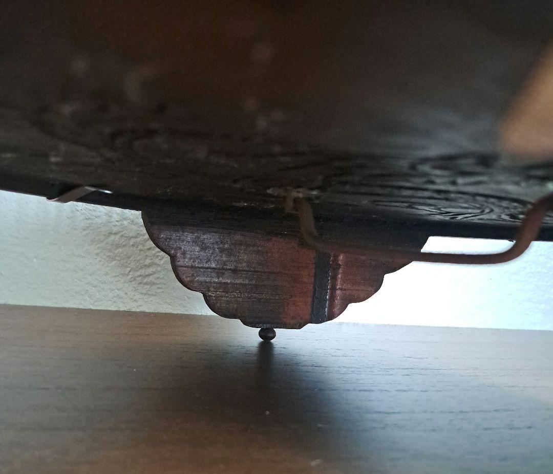 【美品】ヴィンテージ　鳥籠　バードケージ　竹細工　龍と鳳凰