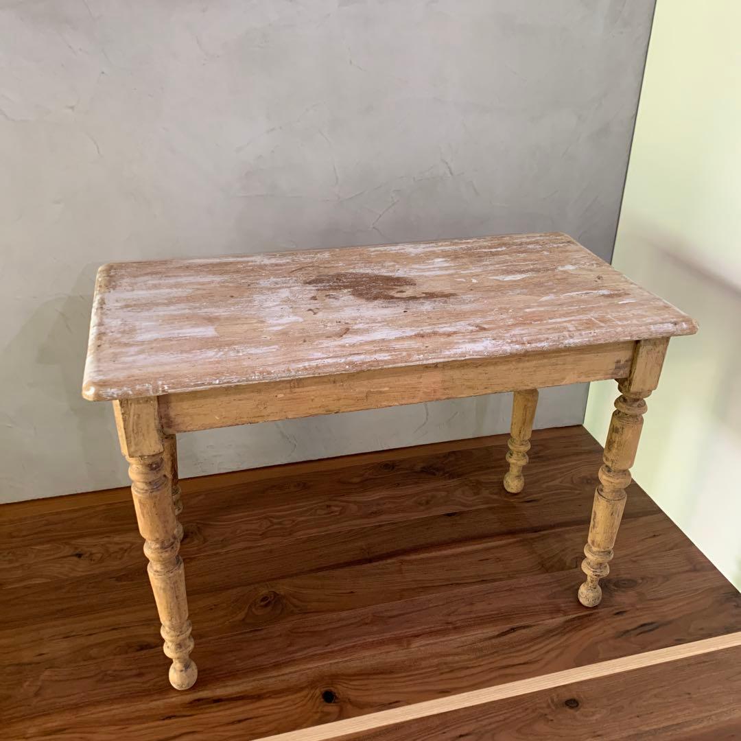 アンティークテーブル　ヨーロッパデスク　什器　フランスアンティーク　机