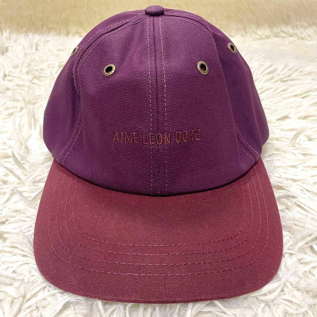 新品Aime Leon Dore ニューエラ　Chino Cap バーガンディ
