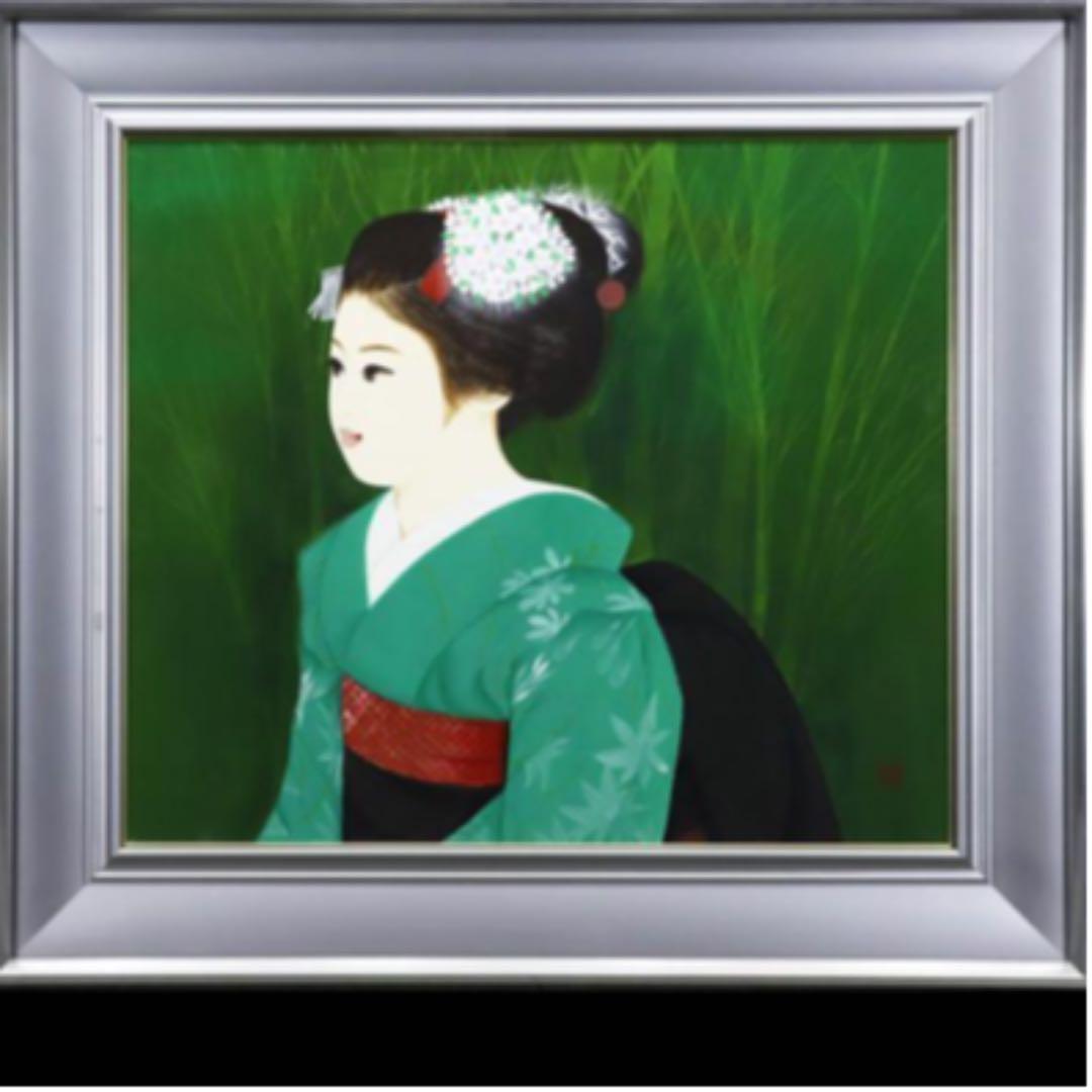 絵画　清水達三作