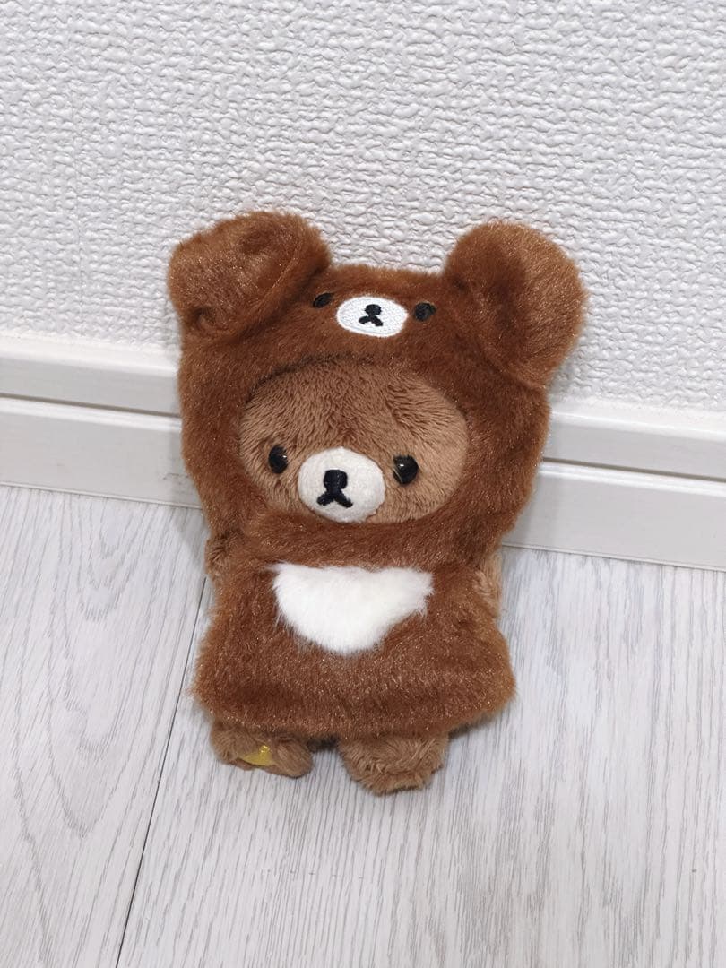 チャイロイコグマ おでかけぬいぐるみキーホルダー、ポンチョ 、セーラー