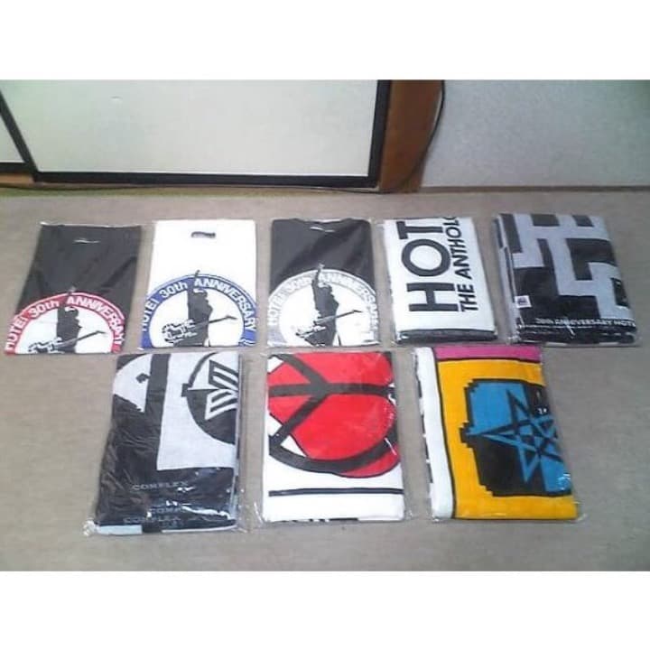 ❤️新品★2011年版❤️COMPLEXタオルTシャツ全８枚セット限定BOOWY