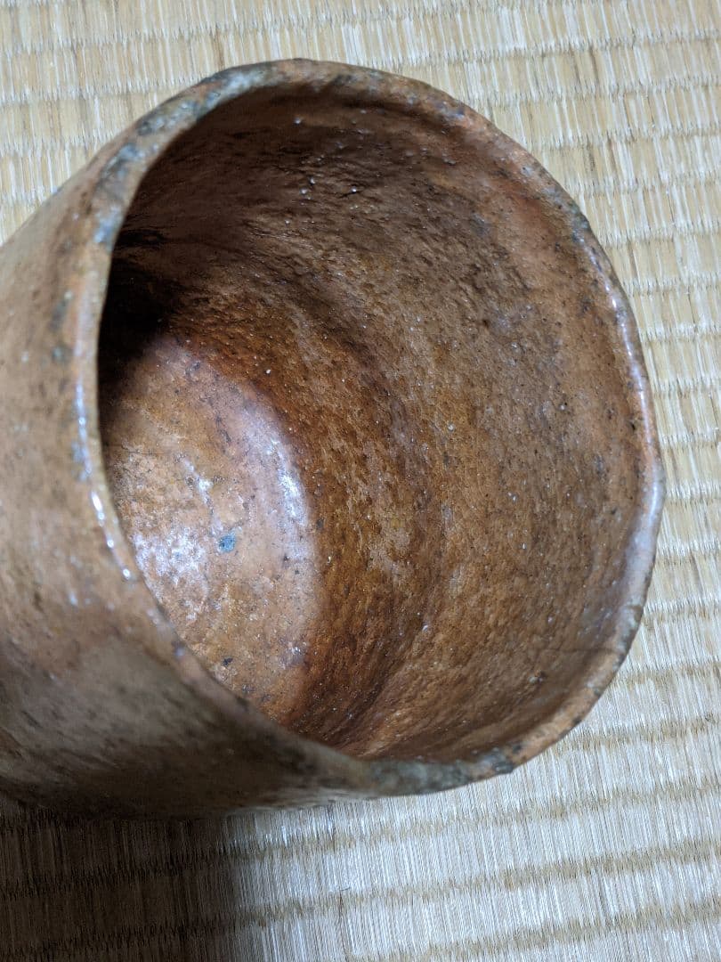 ⭐️大樋焼？ 茶道具 筒茶碗 江戸時代〜明治時代 古美術品 骨董品