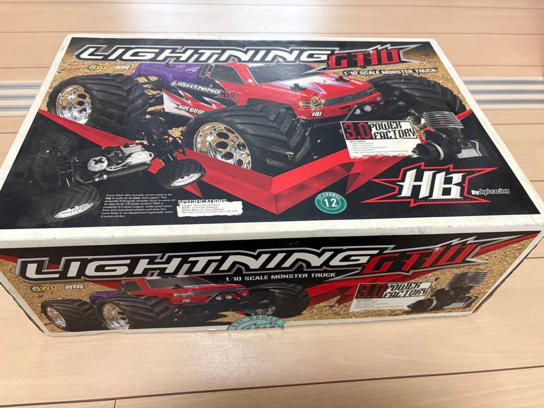 売り切り　HPI Lightning GT10 未走行 美品 希少モデル