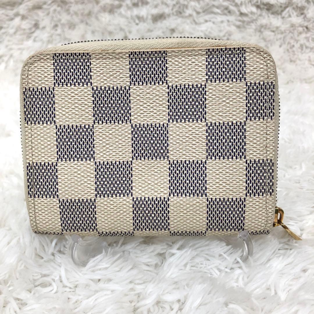 ピロkunルイヴィトン ダミエ アズール ジッピー•パース