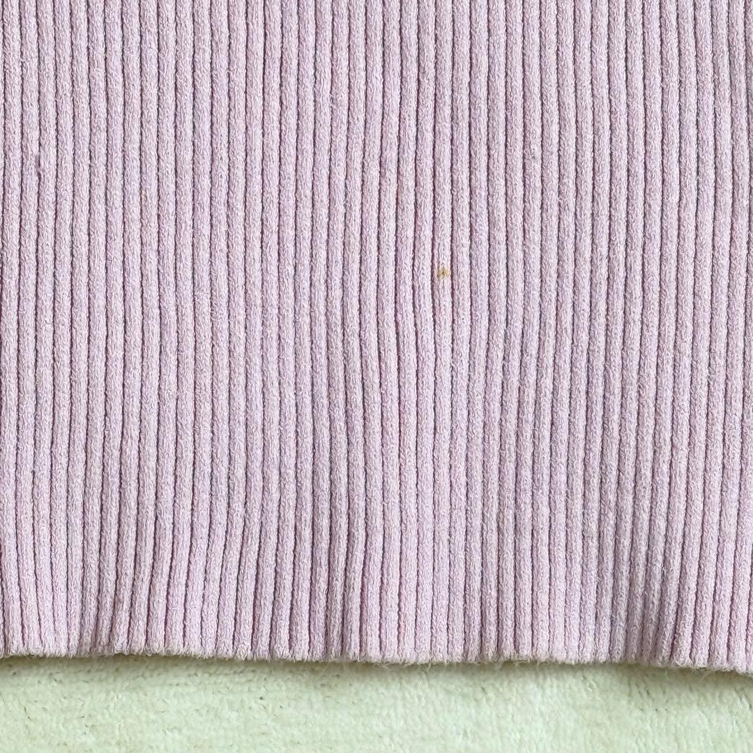 CHANEL シャネル ノースリーブトップス ピンク ロゴ入り ヴィンテージ