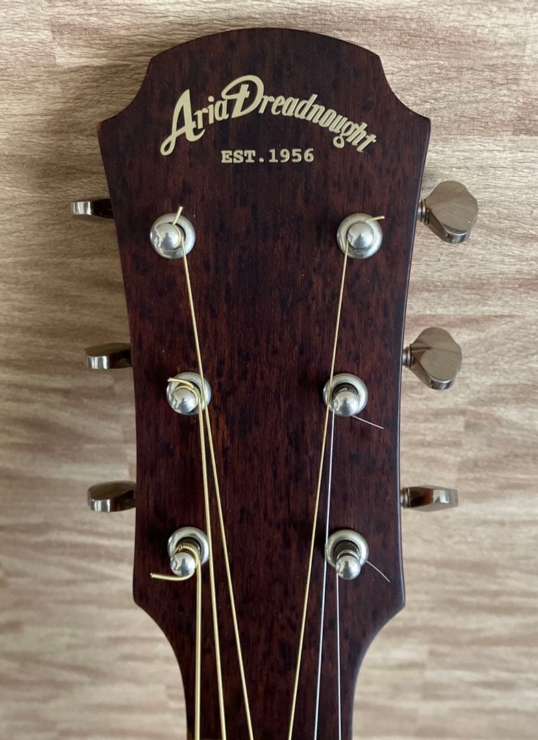 美品 ARIA AF-201 アコースティックギター サンバースト