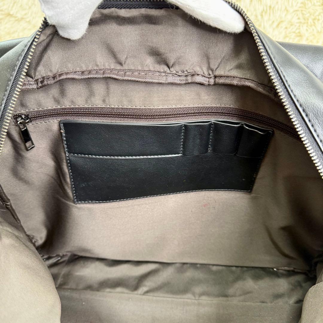 POLARE ORIGINAL 本革 ビジネスバッグ 17インチPC 黒