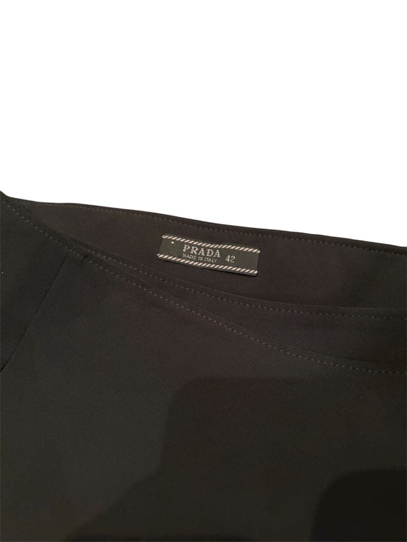 PRADA （vintage 80〜90's）ブラック タイトスカート 42