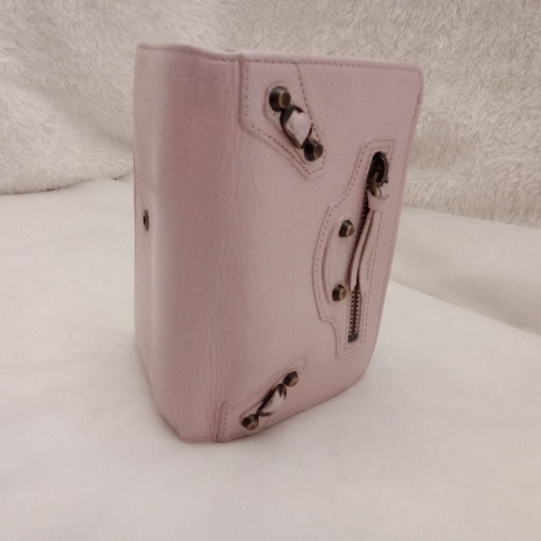 BALENCIAGA バレンシアガ ザ・シティ クラシックウォレットピンク