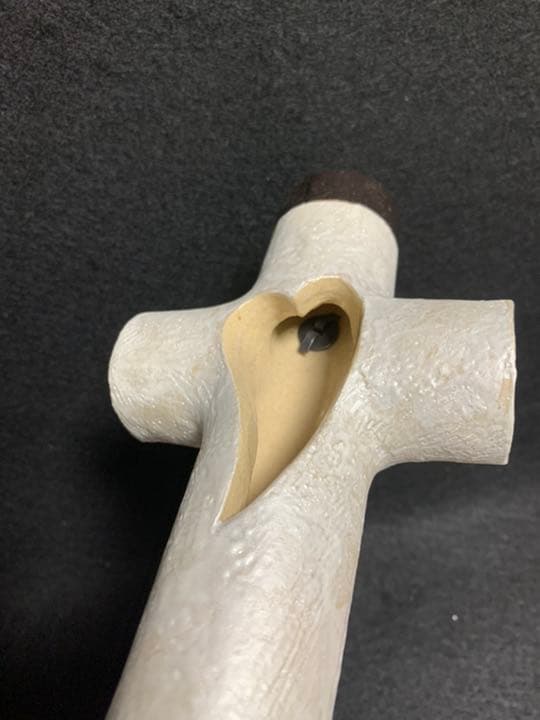 波多野正典　「流木」掛花入　工房 燄