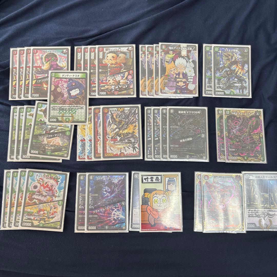 壁*様 デュエマ引退品　バラカード1200枚+旧環境5デッキ