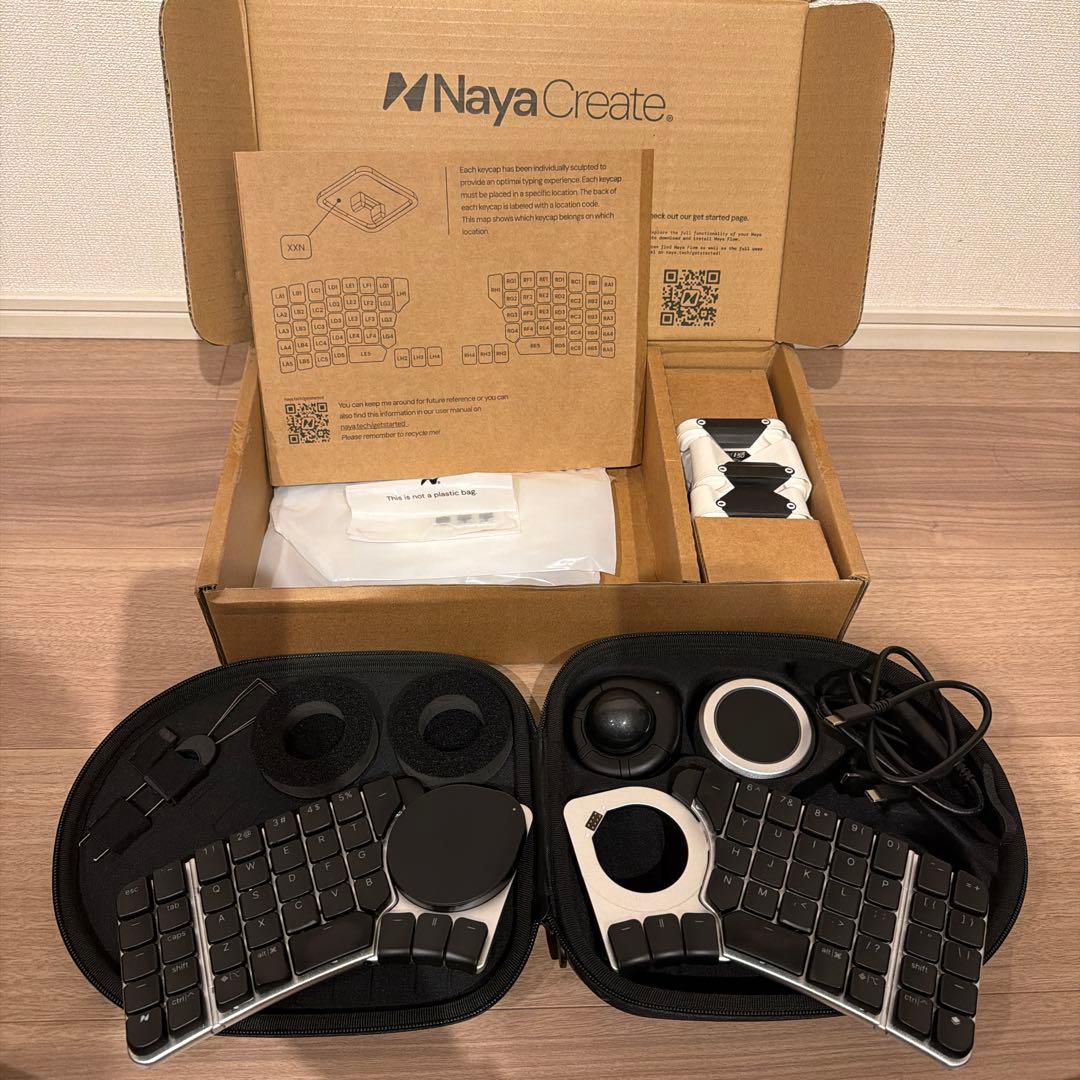 NayaCreate エルゴノミクスキーボードセット