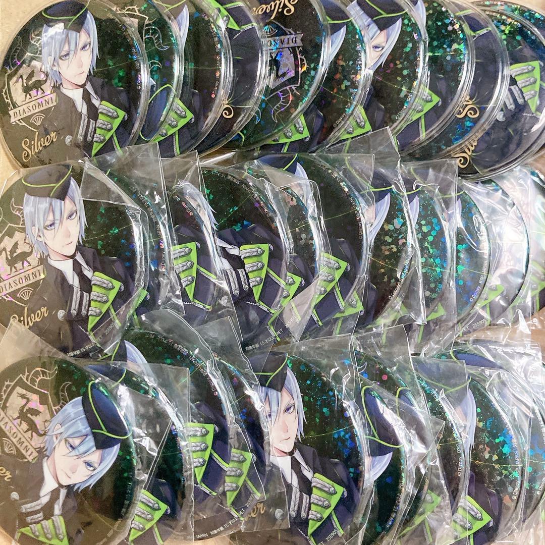 ツイステッドワンダーランド namco 寮服 缶バッジ シルバー 33点