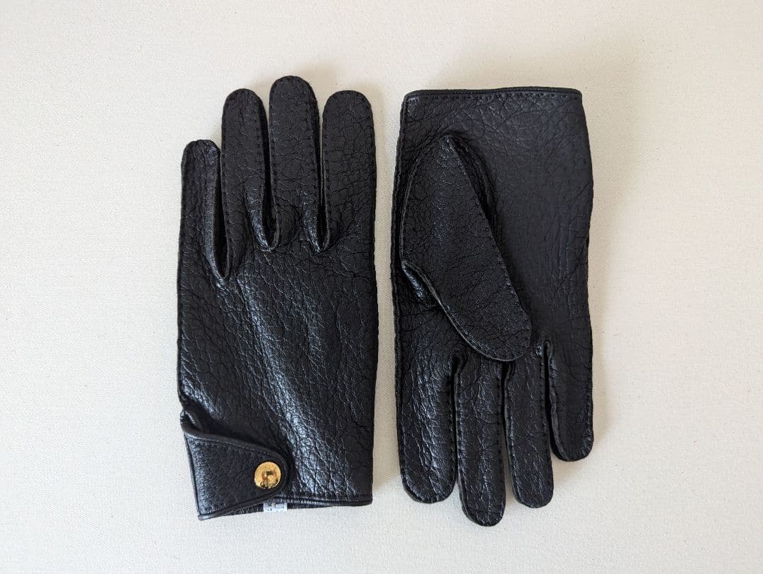 新品 CAUSSE（コース／ガンコス）アンライニングペッカリーグローブ 手袋