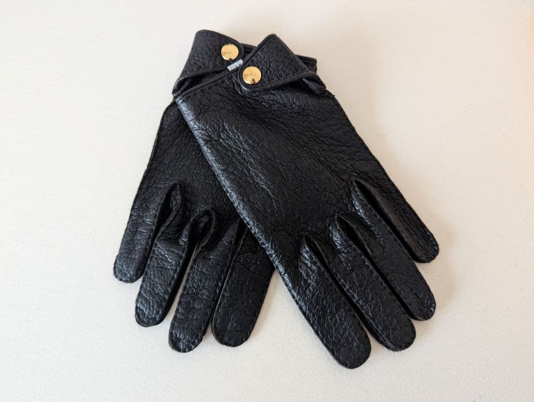 新品 CAUSSE（コース／ガンコス）アンライニングペッカリーグローブ 手袋