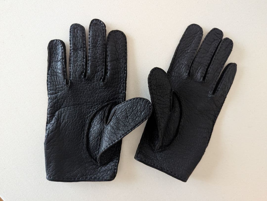 新品 CAUSSE（コース／ガンコス）アンライニングペッカリーグローブ 手袋