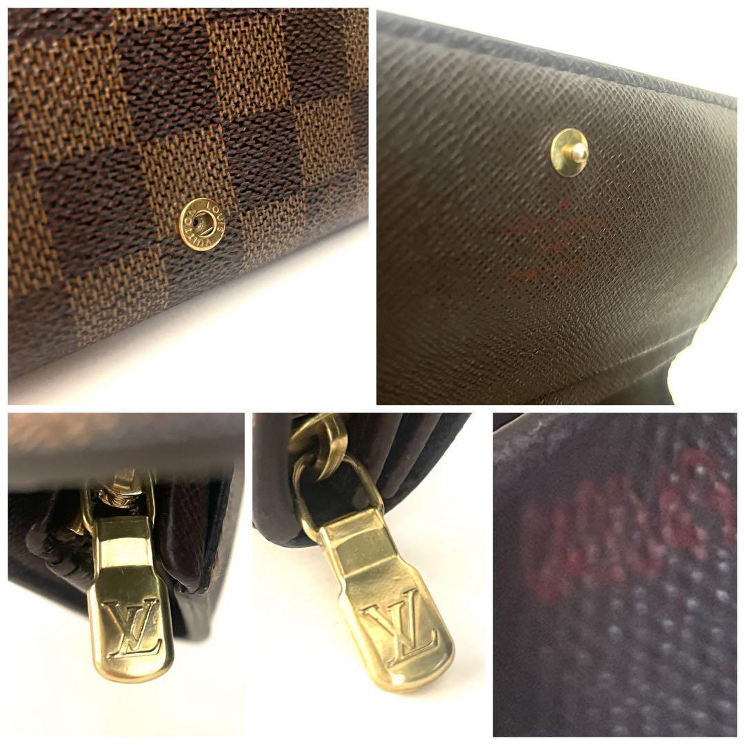 セール✨　ルイヴィトン 財布　折財布　ダミエ　ポルトフォイユ　トレゾール　箱付き