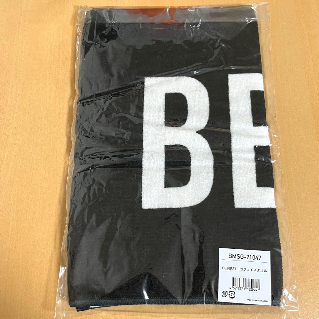【未開封】BE:FIRST ビーファースト ロゴフェイスタオル 初期