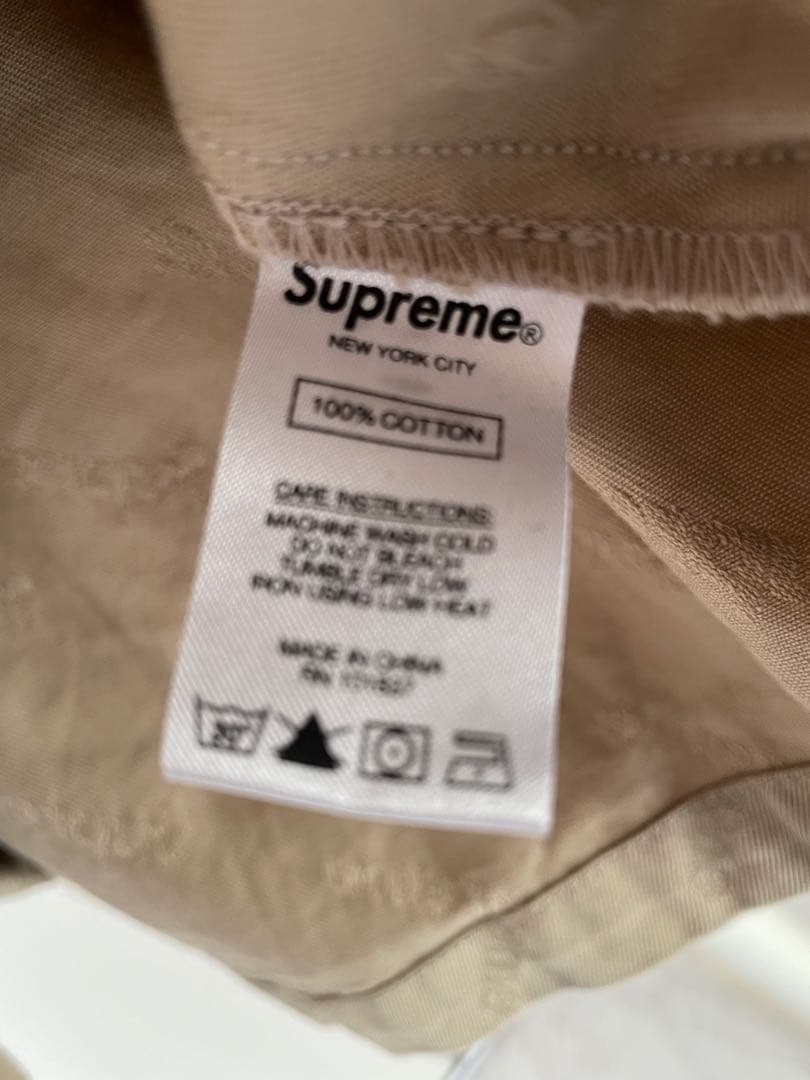 Supreme ベージュジャケット Lサイズ