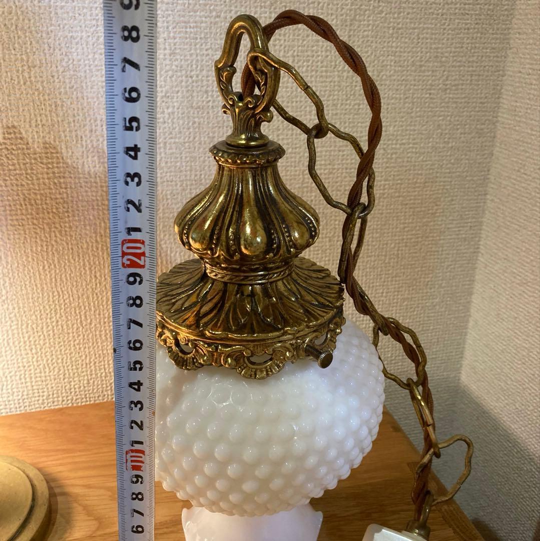 【専用】　フェントン　ハンギングランプ　アンティーク