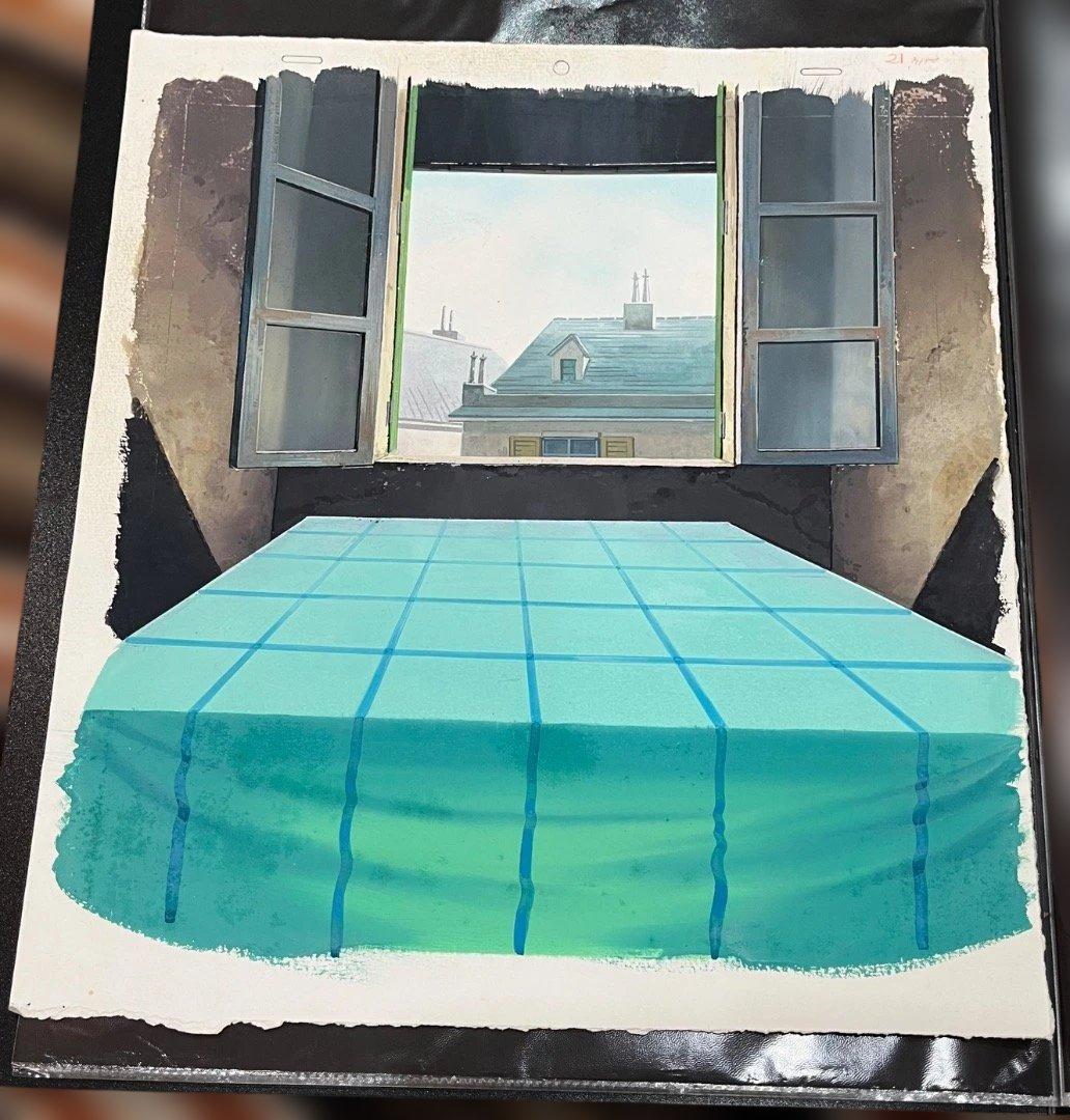 アニメ映画『母をたずねて三千里』 レイアウト　背景　原画