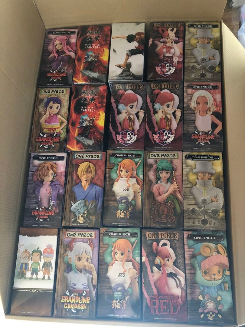 ワンピース フィギュア 戦光絶景　ヤマト ウマ　Sスネーク　エッグヘッド　98個