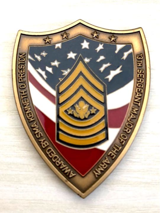 第13代米陸軍最先任上級曹長チャレンジ