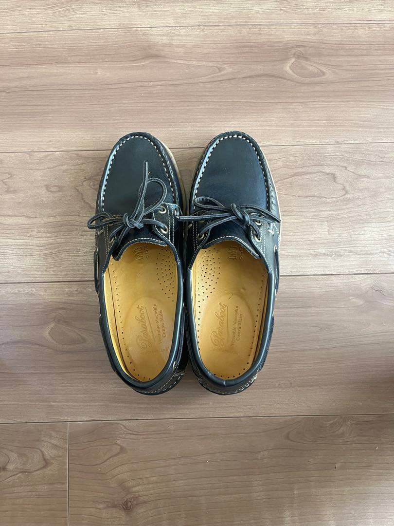 Paraboot TOMORROWLANDレザー デッキシューズ サイズ6.5