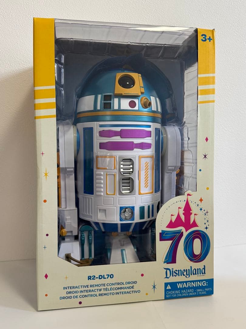 日本未発売 R2-D2 ディズニーランド70周年 R2-DL70 ラジコン