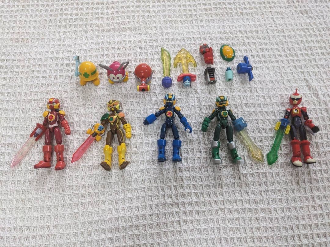 ロックマンゲームキャラクター フィギュア 5 体セット
