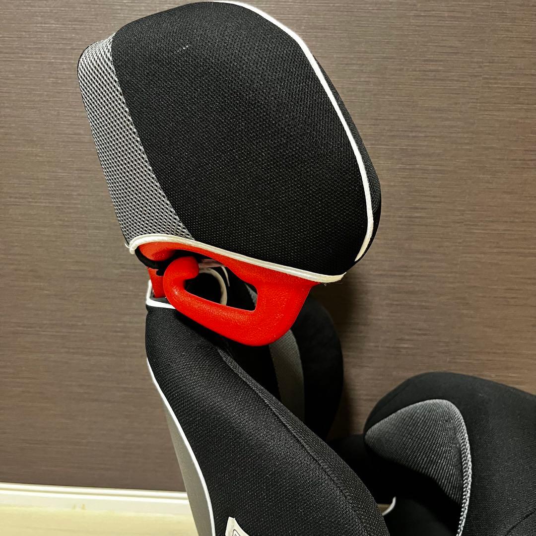 美品　エールベベ　サラッとクワトロ ST ジュニアシート　インパクトシールド