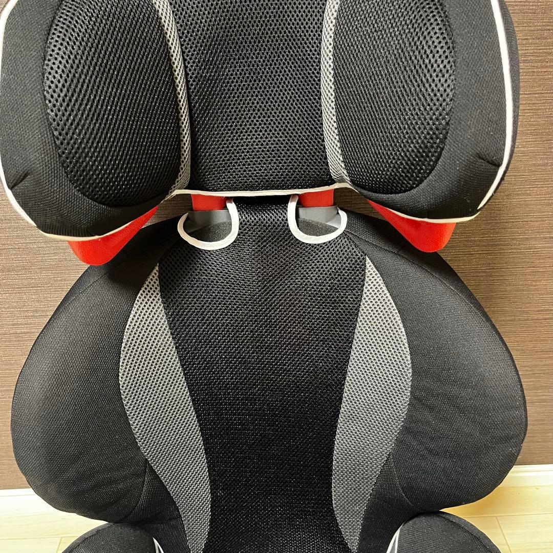 美品　エールベベ　サラッとクワトロ ST ジュニアシート　インパクトシールド