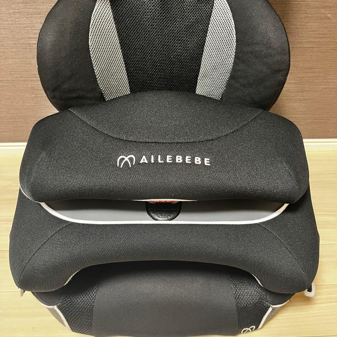 美品　エールベベ　サラッとクワトロ ST ジュニアシート　インパクトシールド