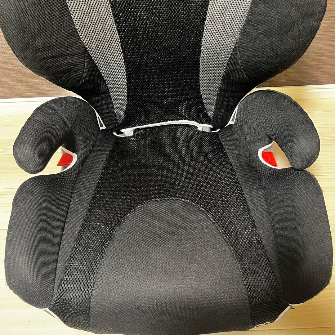 美品　エールベベ　サラッとクワトロ ST ジュニアシート　インパクトシールド