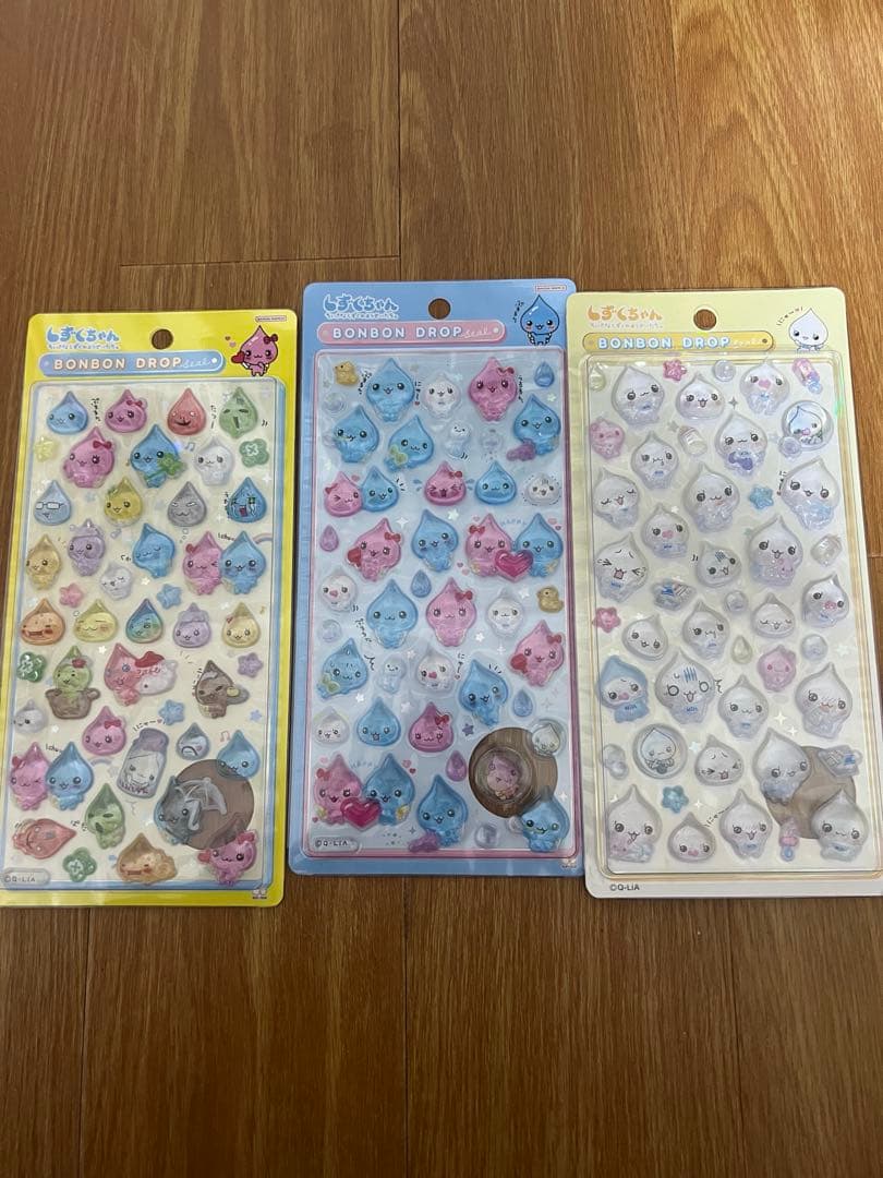ボンボンドロップシール　うるちゅるポップシール　 おはじきシール　まとめ売り