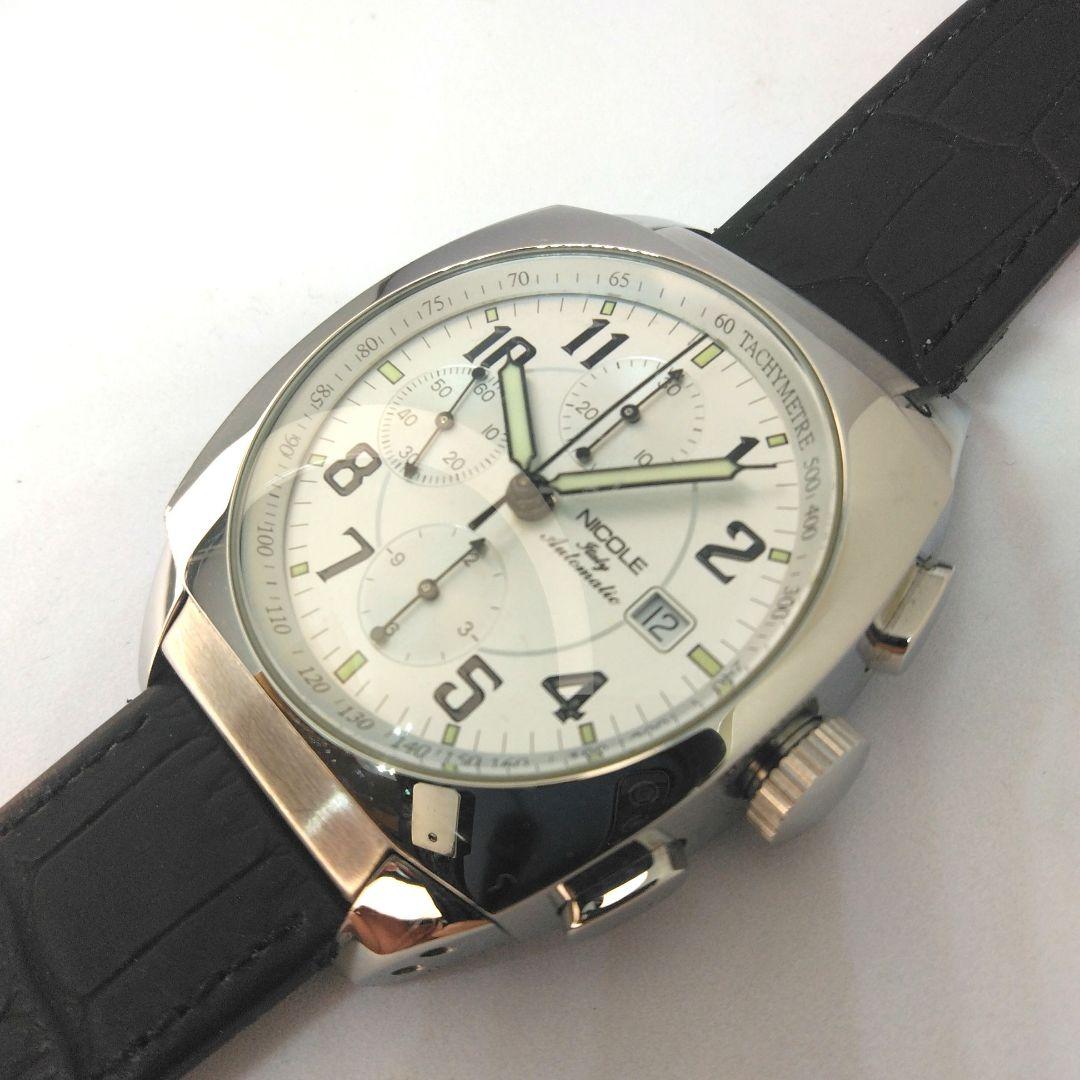 NICOLE 自動巻 クロノグラフ ETA7750(バルジュー7750 搭載