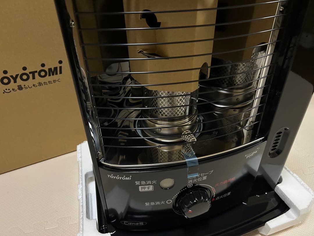 トヨトミ 灯油ストーブ ブラック　RSX-23N