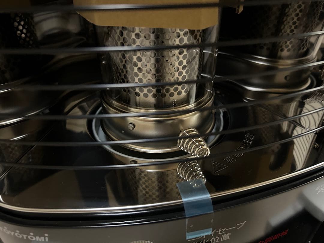 トヨトミ 灯油ストーブ ブラック　RSX-23N