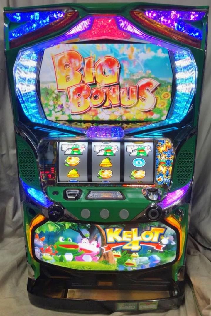 パチスロ 実機 ケロット４ ※不要機付き※