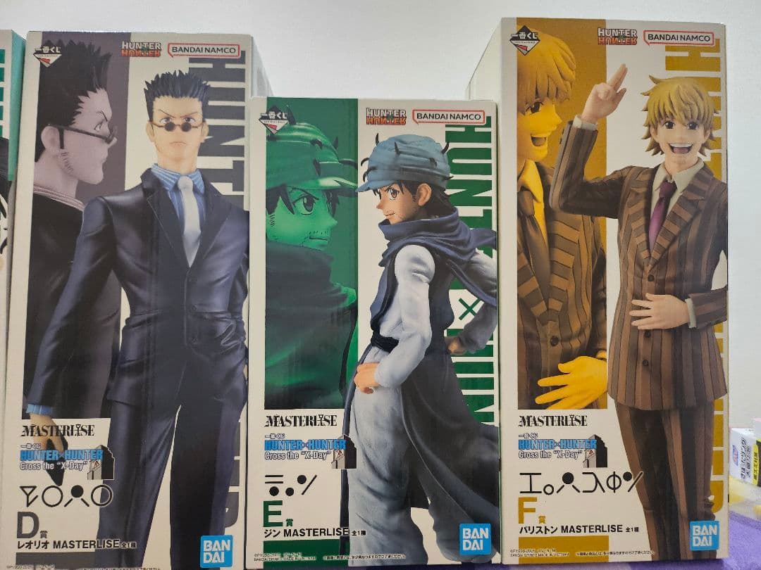 HUNTER×HUNTER　一番くじ　 フィギュア　5体セット