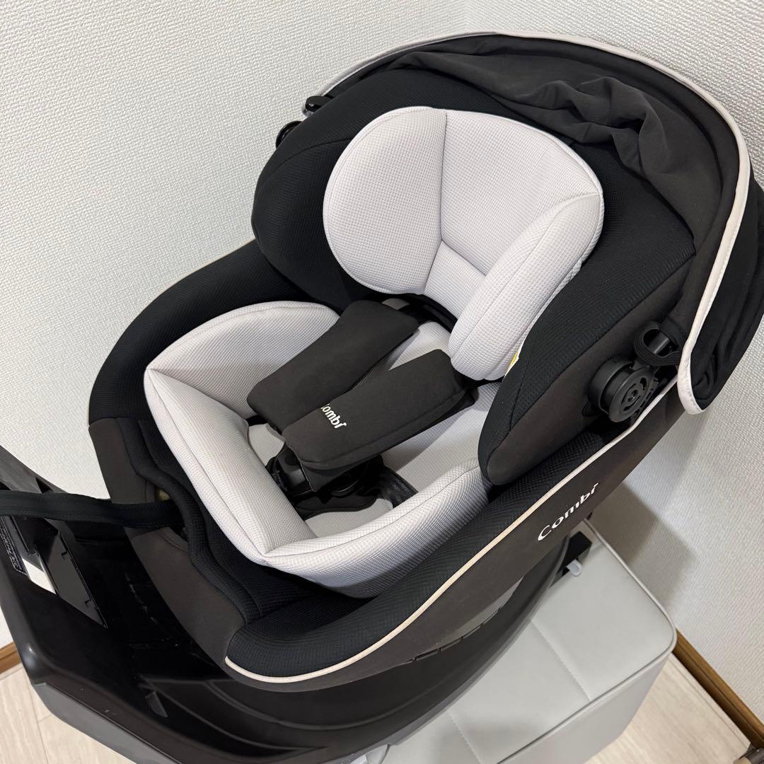 極美品【限定色】Combi クルムーヴスマートisofixエッグクッションNeo