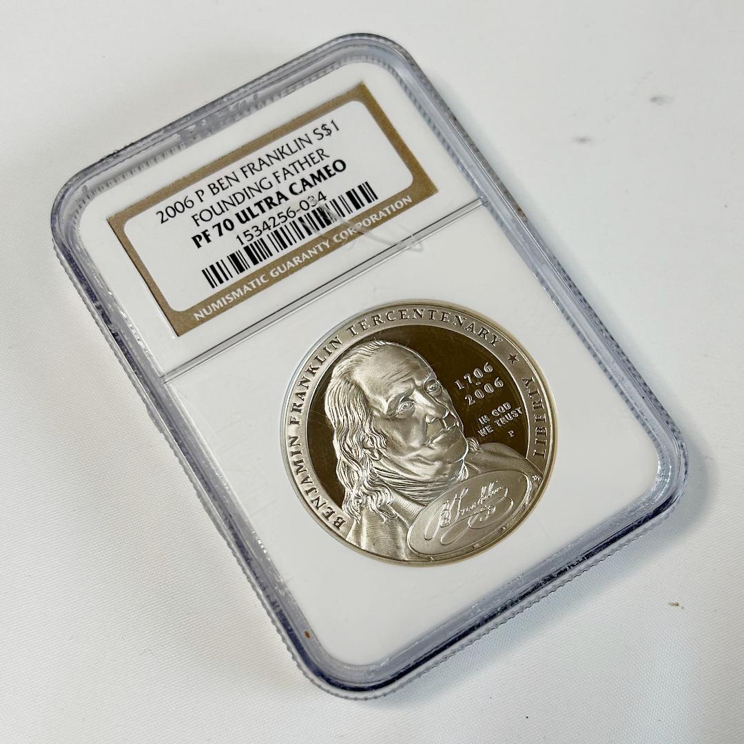 ベン・フランクリン2006年アメリカNGCMS70 1534256-034
